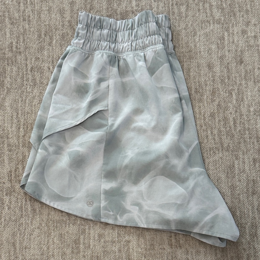 CALIA by Carrie Underwood High Waist Step Up Shorts